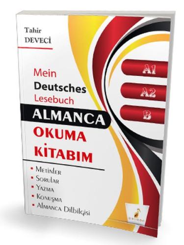 Almanca Okuma Kitabım A1 - A2 - B Seviyesi | Kitap Ambarı