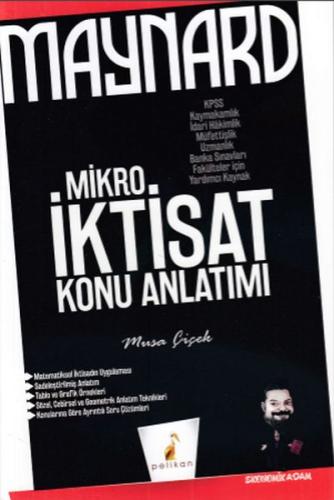 Maynard Mikro İktisat Konu Anlatımı 2019 | Kitap Ambarı