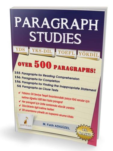 Paragraph Studies YDS YKS-DİL TOEFL | Kitap Ambarı