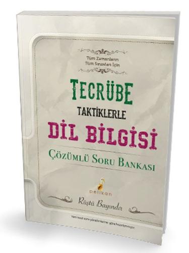 Tecrübe Taktiklerle Dil Bilgisi Çözümlü Soru Bankası | Kitap Ambarı