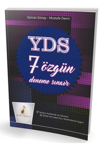 Pelikan YDS 7 Özgün Deneme Sınavı | Kitap Ambarı