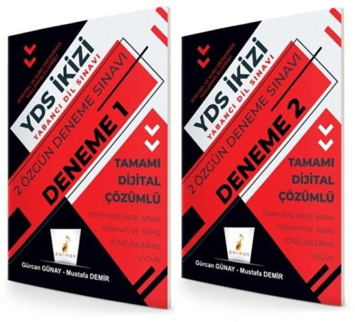 YDS İngilizce İkizi 2 Özgün Deneme Sınavı Dijital Çözümlü | Kitap Amba