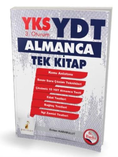 YKS-YDT 3. Oturum Almanca Tek Kitap | Kitap Ambarı