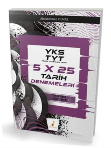 YKS TYT 5x25 Tamamı Çözümlü Tarih Denemeleri | Kitap Ambarı