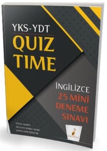 YKS-YDT İngilizce Quiz Time 25 Mini Deneme Sınavı | Kitap Ambarı