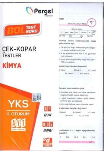 AYT Kimya Çek Kopar Testler | Kitap Ambarı