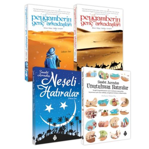 Peygamberimizin Hayatından Hatıralar Seti (4 Kitap) | Kitap Ambarı