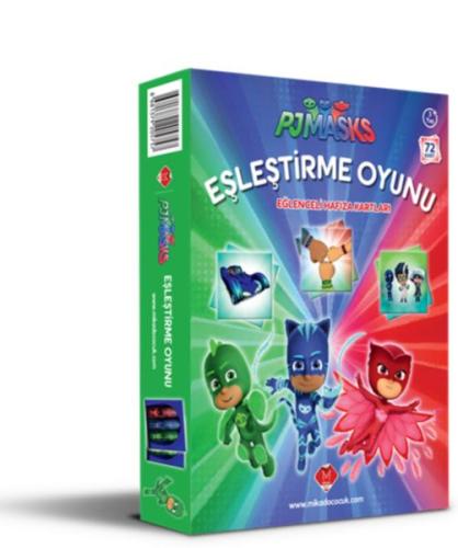 Pjmasks Eşleştirme Oyunu Eğlenceli Hafıza Kartları | Kitap Ambarı