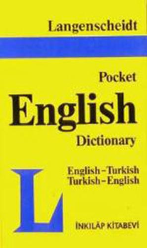 Langenscheidt Pocket English Dictionary English-Turkish / Turkish-Engl