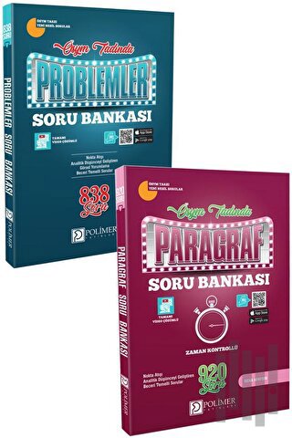 Polimer Paragraf Soru Bankası + Problemler Soru Bankası | Kitap Ambarı