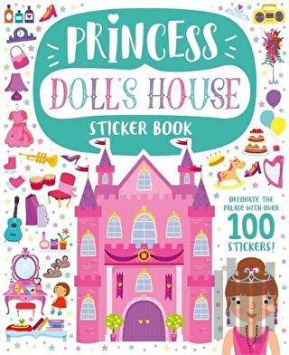 Princess Doll's House Sticker Book | Kitap Ambarı