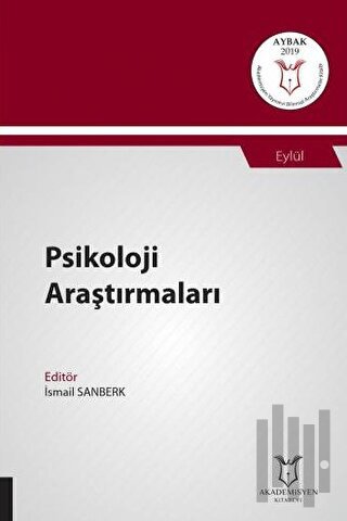 Psikoloji Araştırmaları (AYBAK 2019 Eylül) | Kitap Ambarı