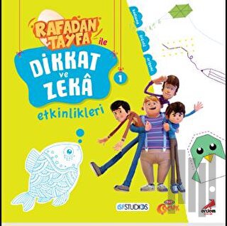 Rafadan Tayfa İle Dikkat ve Zeka Etkinlikleri 1 | Kitap Ambarı