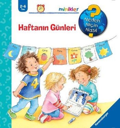 Ravensburger Minikler - Haftanın Günleri (Ciltli) | Kitap Ambarı