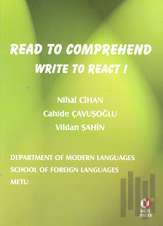 Read To Comprehend Write To React 1 | Kitap Ambarı