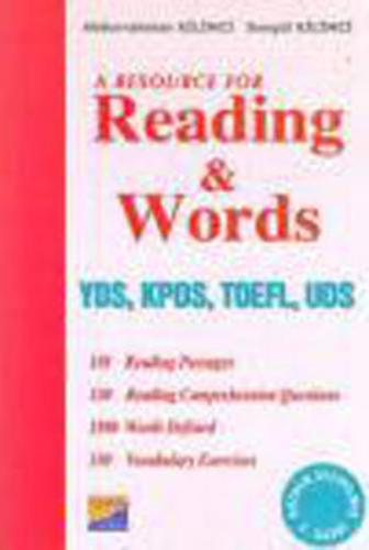 A Resource For Reading and Words YDS, KPDS, TOEFL, UDS | Kitap Ambarı