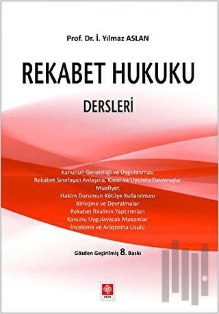 Rekabet Hukuku Dersleri | Kitap Ambarı