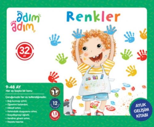 Renkler - 32. Ay Gelişim Kitabı | Kitap Ambarı