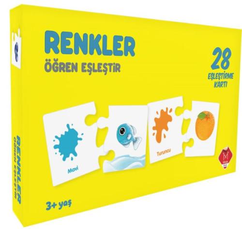 Renkler - Öğren Eşleştir (3+ Yaş) | Kitap Ambarı