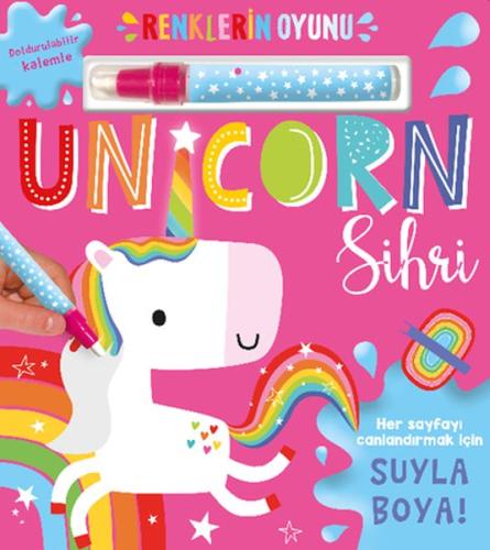 Renklerin Oyunu – Unicorn Sihri (Su Doldurulabilir Kalemli) | Kitap Am