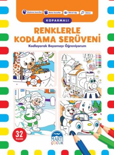 Renklerle Kodlama Serüveni (Koparmalı) - 1 | Kitap Ambarı