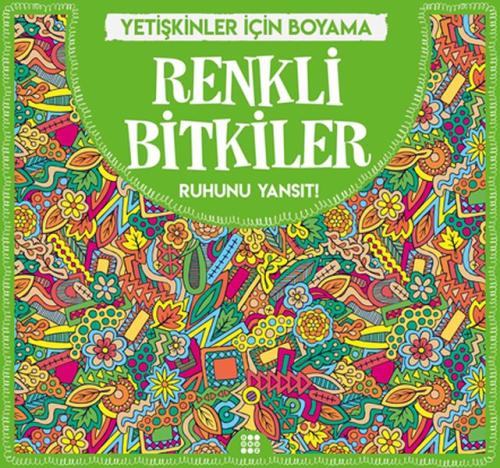 Renkli Bitkiler - Yetişkinler İçin Boyama | Kitap Ambarı