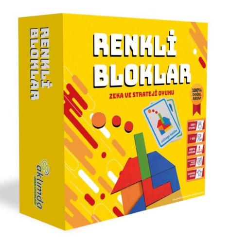 Renkli Bloklar (Ahşap) | Kitap Ambarı