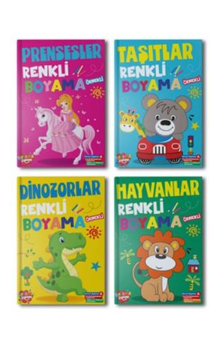 Renkli Boyama 10 set+1 Set (44 Kitap) | Kitap Ambarı