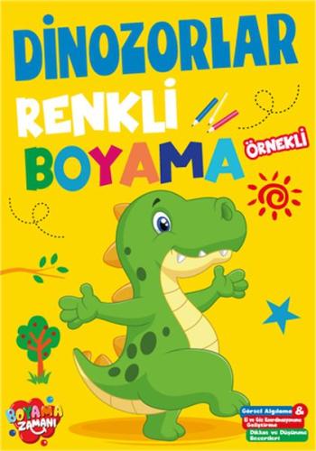 Renkli Boyama - Dinozorlar | Kitap Ambarı