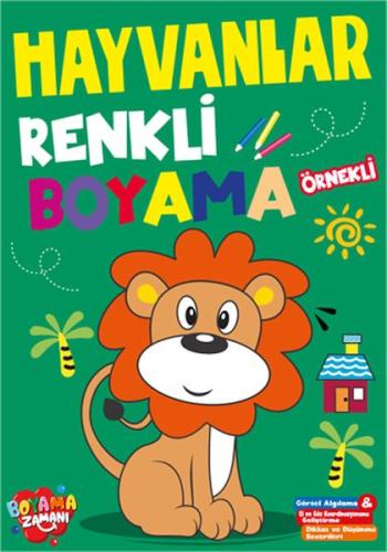 Renkli Boyama - Hayvanlar | Kitap Ambarı