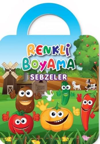 Renkli Boyama-Sebzeler | Kitap Ambarı