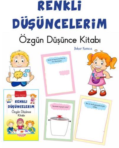 Okul Öncesi Renkli Özgün Düşüncelerim | Kitap Ambarı