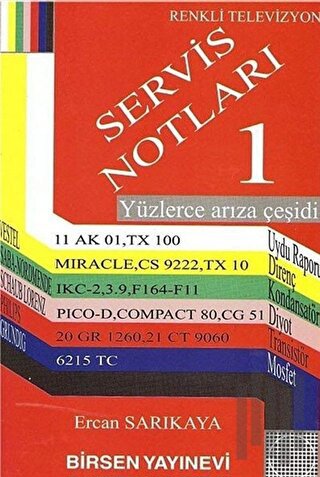 Renkli Televizyon Servis Notları 1 | Kitap Ambarı