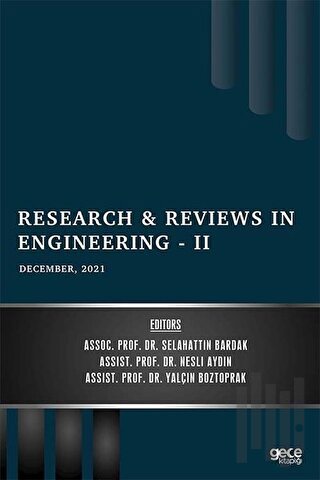 Research and Reviews in Engineering 2 - December 2021 | Kitap Ambarı