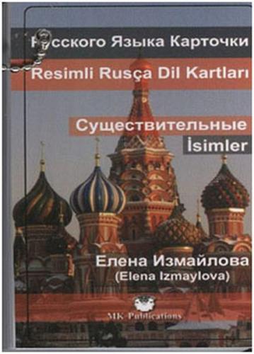 Resimli Rusça Dil Kartları / İsimler | Kitap Ambarı