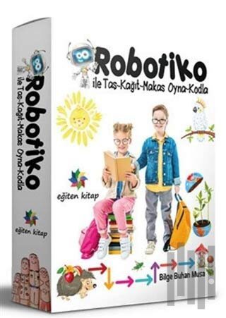 Robotiko ile Taş-Kağıt-Makas Oyna-Kodla | Kitap Ambarı