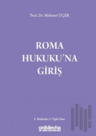 Roma Hukuku'na Giriş | Kitap Ambarı