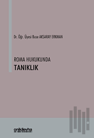 Roma Hukukunda Tanıklık | Kitap Ambarı