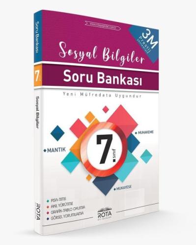 Rota 7.Sınıf Sosyal Bilgiler Soru Bankası (Yeni) | Kitap Ambarı