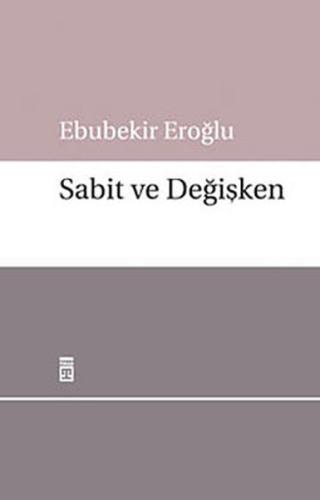 Sabit ve Değişken | Kitap Ambarı