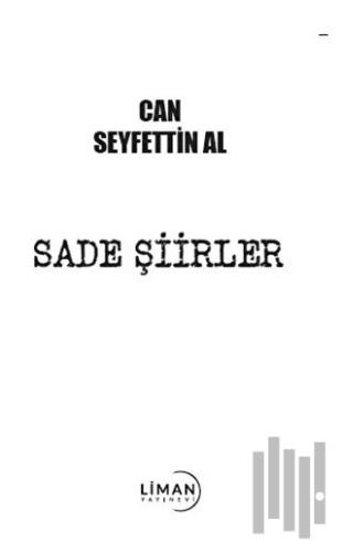 Sade Şiirler | Kitap Ambarı