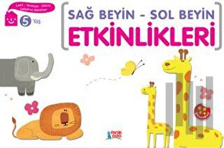 Sağ Beyin - Sol Beyin Etkinlikleri (5 Yaş) | Kitap Ambarı