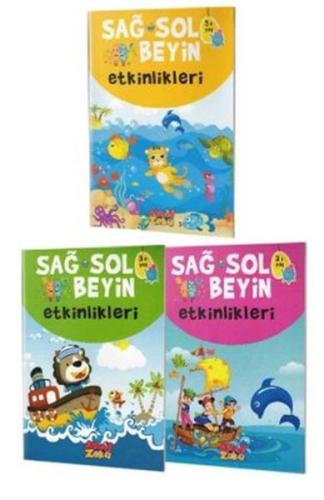 Sağ ve Sol Beyin Etkinlikleri Seti (3+Yaş) | Kitap Ambarı