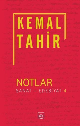 Notlar / Sanat - Edebiyat 4 | Kitap Ambarı