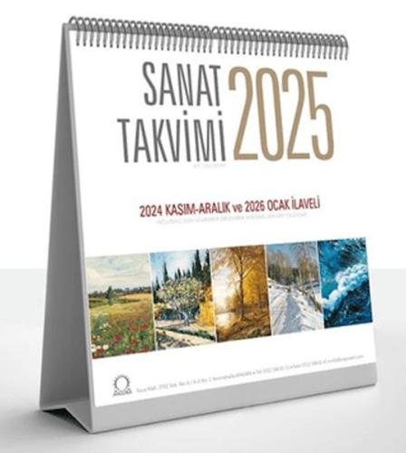 Sanat Takvimi 2025 Masa Takvimi | Kitap Ambarı