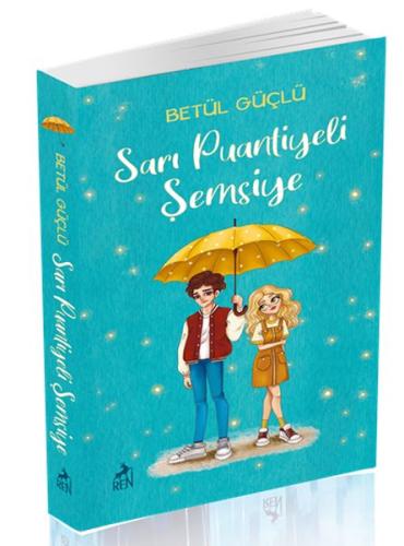 Sarı Puantiyeli Şemsiye | Kitap Ambarı