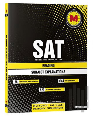 SAT Reading (Subject Explanations) | Kitap Ambarı