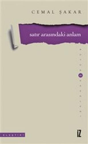 Satır Arasındaki Anlam | Kitap Ambarı