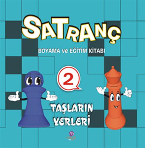 Satranç Boyama Kitabı 2 - Taşların Yerleri | Kitap Ambarı