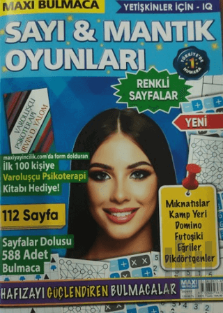 Sayı ve Mantık Oyunları Maxi Bulmaca 2024 - 03 | Kitap Ambarı